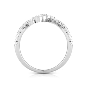 Platinum Ring with Diamonds by Jewelove JL PT DM0042   Jewelove