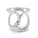 Load image into Gallery viewer, Platinum Pear Marquise Ring with Diamonds for Women JL PT DM 0044   Jewelove
