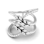 Load image into Gallery viewer, Platinum Pear Marquise Ring with Diamonds for Women JL PT DM 0050  VS-GH Jewelove
