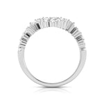 Load image into Gallery viewer, Platinum Pear Marquise Ring with Diamonds for Women JL PT DM 0058   Jewelove

