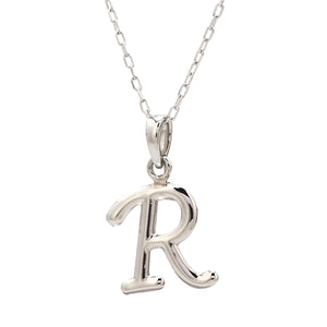 Alphabet Platinum Pendants JL PT P Alphabet-1