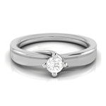 Load image into Gallery viewer, Platinum Diamond 15-Pointer Engagement Ring for Women JL PT R-41   Jewelove.US
