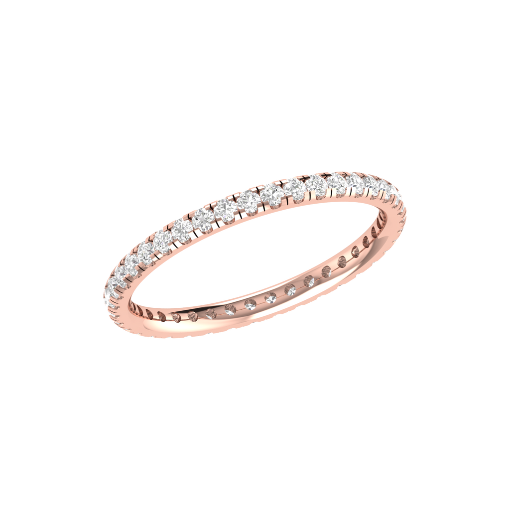 Eternity Rose Gold Diamond Wedding Ring JL AU RD RN 9274R   Jewelove.US
