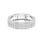 Load image into Gallery viewer, Designer Platinum Diamond Wedding Ring for Women JL PT RD RN 9277   Jewelove.US
