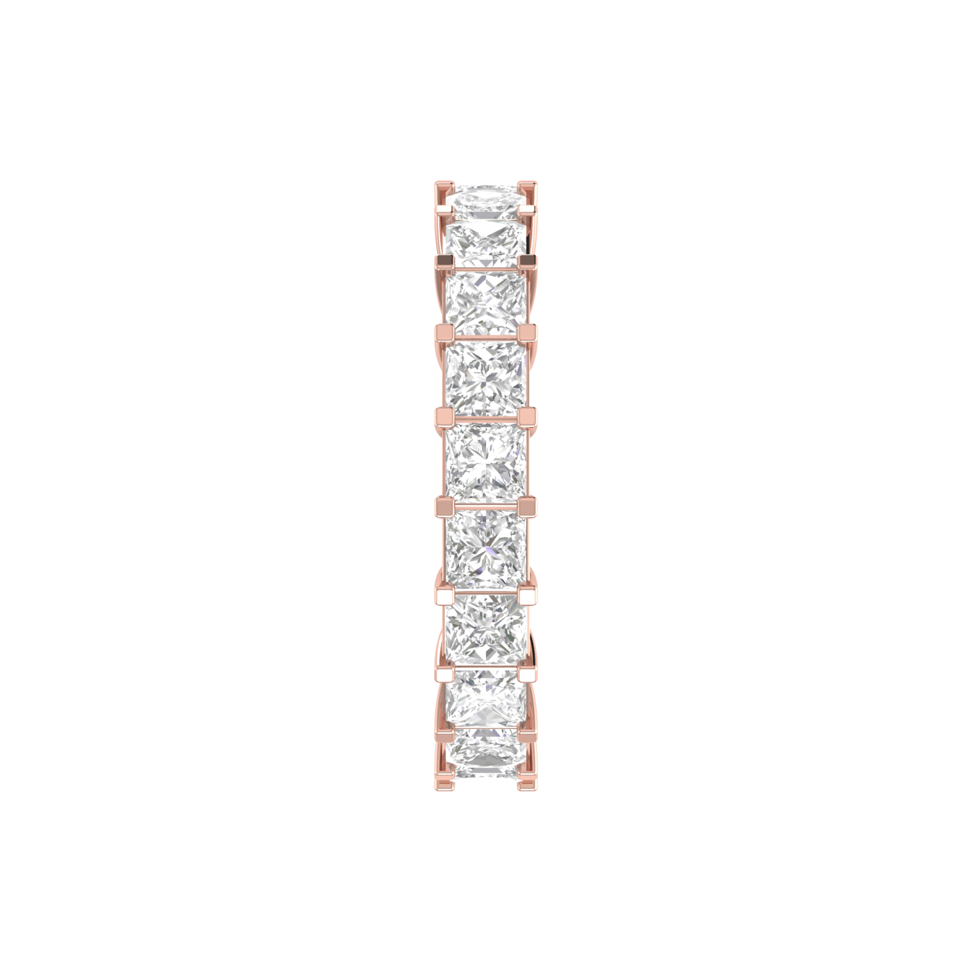 25 Pointer Rose Gold Princess Cut Diamond Engagement Ring JL AU RD RN 9278R   Jewelove.US