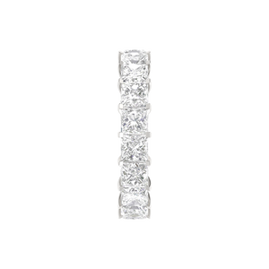30 Pointer Eternity Princess Cut Diamond Platinum Wedding Ring for Women JL PT RD RN 9281   Jewelove
