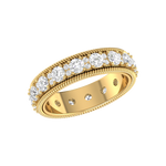 Load image into Gallery viewer, Eternity Yellow Gold Diamond Wedding Ring for Women JL AU RD RN 9287Y   Jewelove.US
