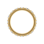 Load image into Gallery viewer, Eternity Yellow Gold Diamond Wedding Ring for Women JL AU RD RN 9287Y   Jewelove.US
