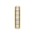 Load image into Gallery viewer, Eternity Yellow Gold Diamond Wedding Ring for Women JL AU RD RN 9287Y   Jewelove.US
