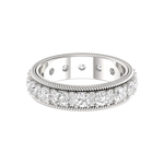 Load image into Gallery viewer, 15 Pointer Eternity Platinum Diamond Wedding Ring for Women JL PT RD RN 9287   Jewelove.US

