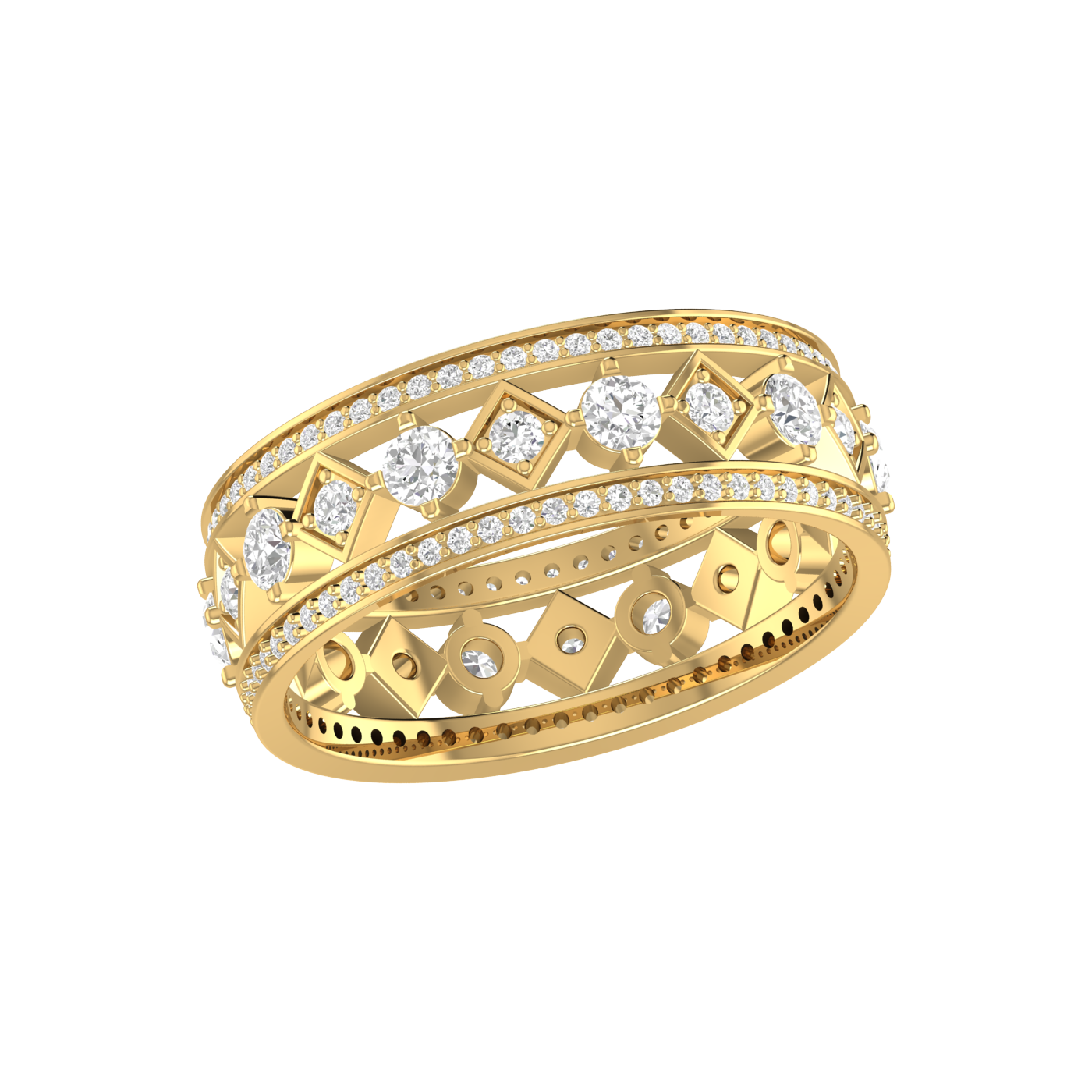 Designer gold ring deals