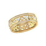 Load image into Gallery viewer, Designer Yellow Gold Diamond Wedding Ring JL AU RD RN 9289Y   Jewelove.US
