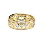 Load image into Gallery viewer, Designer Yellow Gold Diamond Wedding Ring JL AU RD RN 9289Y   Jewelove.US
