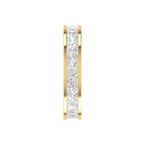 15 Pointer Eternity Yellow Gold Princess Cut Diamond Engagement Ring JL AU RD RN 9293Y   Jewelove.US
