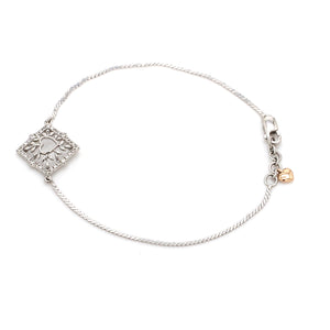 Platinum Diamond Bracelet for Women JL PTB 744