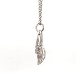 Load image into Gallery viewer, Platinum Ruby Heart Pendant with Diamond for Women JL PT P 18023   Jewelove.US
