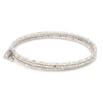 Load image into Gallery viewer, Japanese 3-row Flexible Platinum Bracelet for Women JL PTB 770   Jewelove.US
