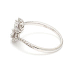 Load image into Gallery viewer, Designer Platinum Diamond Ring with Princess Cut for Women JL PT 1006
