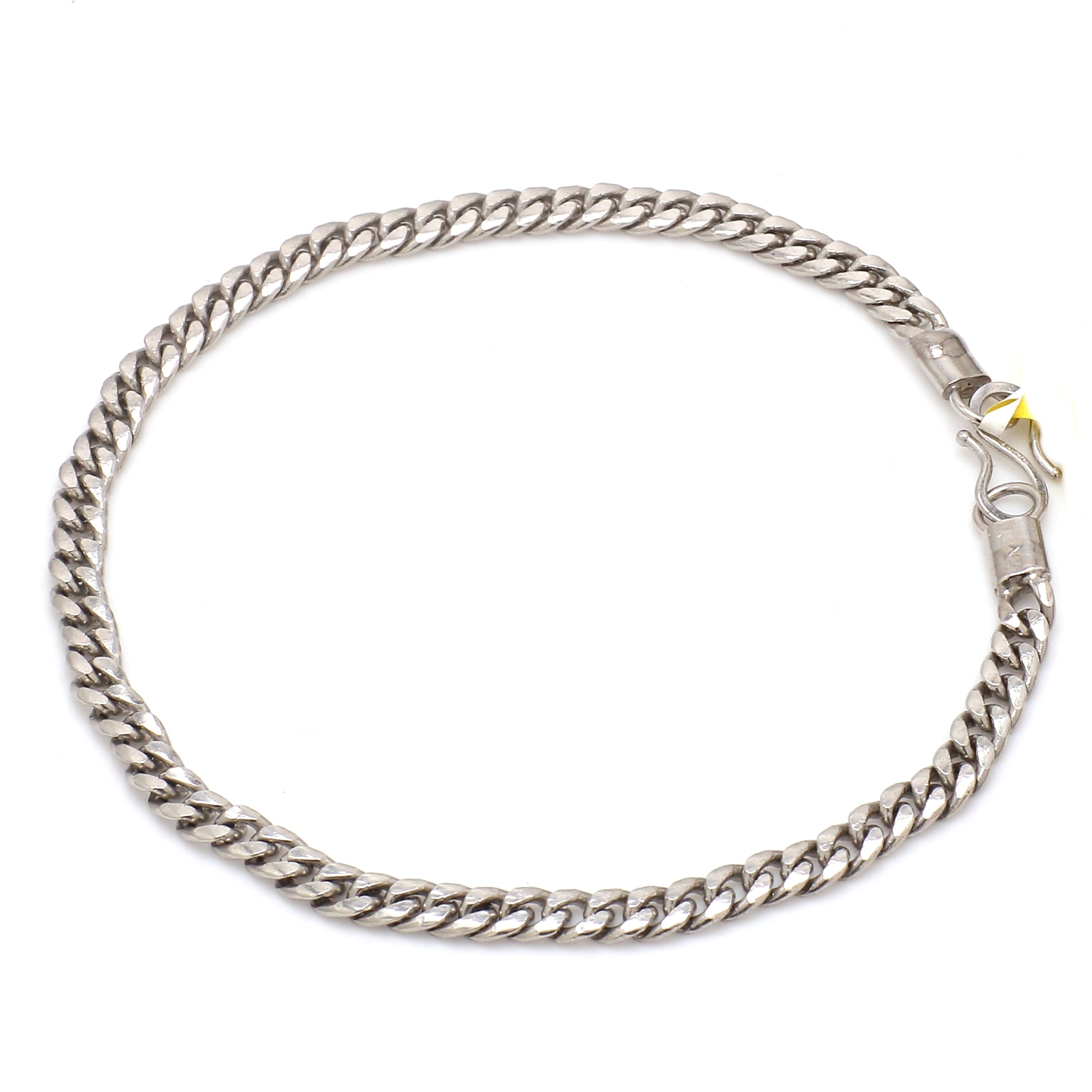 4mm Japanese Platinum Bracelet for Men JL PTB 1101   Jewelove.US