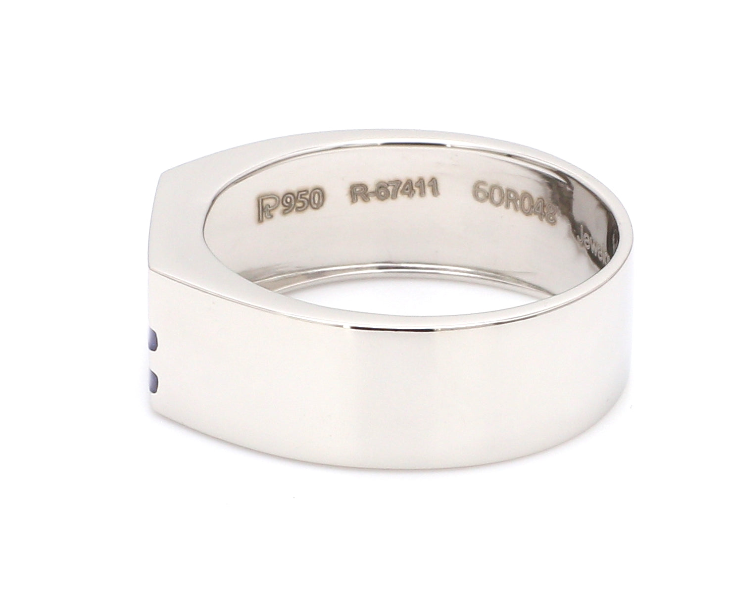 Heavy Platinum Ring for Men JL PT 1057   Jewelove.US