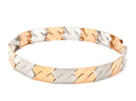 Load image into Gallery viewer, Platinum and Rose Gold Bracelet for Men JL PTB 778   Jewelove.US
