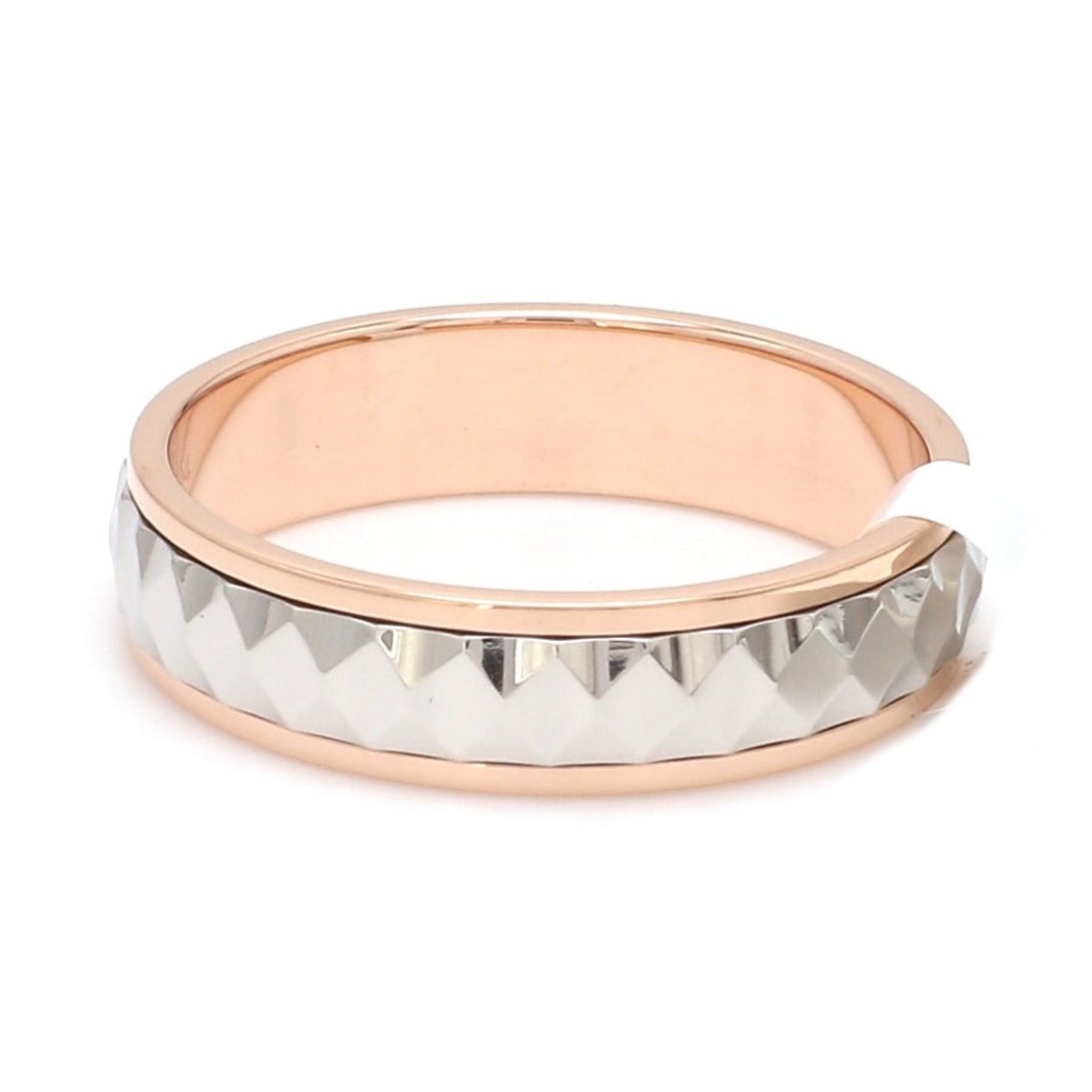 Designer Platinum & Rose Gold Rings for Men's JL PT 1122