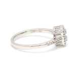 Load image into Gallery viewer, Emerald Cut Solitaire-look Platinum Engagement Ring for Women JL PT 1011   Jewelove
