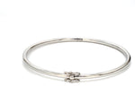 Load image into Gallery viewer, 3mm Openable Platinum Bangle for Women JL PTB 1090   Jewelove
