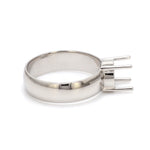 Load image into Gallery viewer, Platinum 4 Prong  Mounting Ring for Men JL PT 1220-M   Jewelove.US
