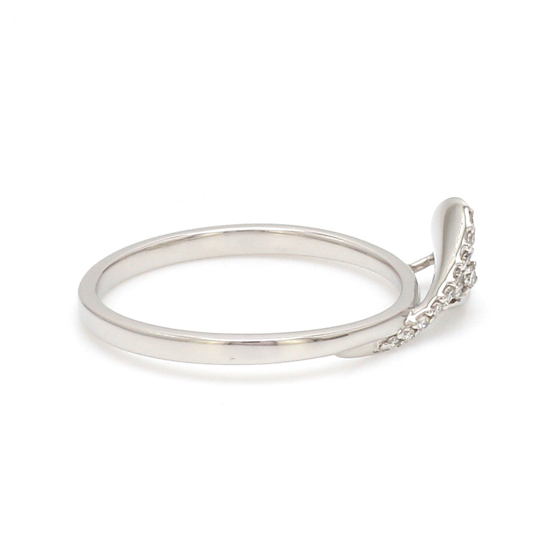 Platinum Diamond Ring for Women JL PT LR 11