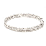 Load image into Gallery viewer, Japanese 3-row Flexible Platinum Bracelet for Women JL PTB 770   Jewelove.US

