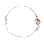 Load image into Gallery viewer, Platinum Rose Gold Heart Bracelet for Women JL PTB 745   Jewelove.US
