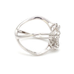 Load image into Gallery viewer, Designer Platinum Baguette Diamond Ring for Women JL PT 1007

