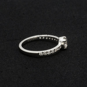 50-Pointer Astrological Skin Touch Platinum Diamond Solitaire Ring JL PT 1222-A   Jewelove.US