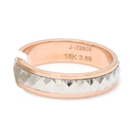 Load image into Gallery viewer, Designer Platinum &amp; Rose Gold Ring for Women JL PT 1122
