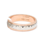 Load image into Gallery viewer, Designer Platinum &amp; Rose Gold Ring for Women JL PT 1122

