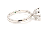 Load image into Gallery viewer, Platinum Solitaire Semi-Mounting Ring for Women   Jewelove.US
