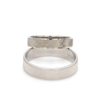 Load image into Gallery viewer, Designer Textured Platinum Couple Rings JL PT 1109   Jewelove
