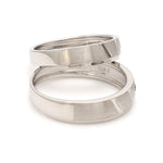 Load image into Gallery viewer, Designer Platinum Couple Rings with Diamonds JL PT 1125   Jewelove.US
