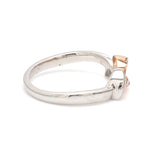 Load image into Gallery viewer, Platinum &amp; Rose Gold Couple Rings JL PT 999   Jewelove
