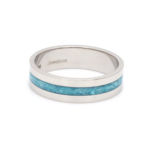 Plain Platinum Ring for Men JL PT 1119