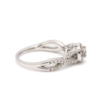 Load image into Gallery viewer, Customised 20-pointer Designer Platinum Solitaire Ring with Halo &amp; Designer Shank JL PT 677-A
