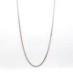 Load image into Gallery viewer, 1.2mm Plain Platinum Box Chain JL PT 702-A   Jewelove
