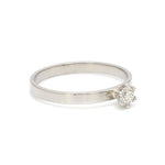 Load image into Gallery viewer, 20 Pointer Classic 6 Prong Solitaire Ring made in Platinum SKU 0012-A
