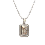 Load image into Gallery viewer, Platinum Rose Gold Sikh Pendant JL PT Ik Onkar   Jewelove.US
