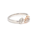 Load image into Gallery viewer, Platinum &amp; Rose Gold Couple Rings JL PT 999
