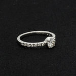 Load image into Gallery viewer, 50-Pointer Astrological Skin Touch Platinum Diamond Solitaire Ring JL PT 1222-A   Jewelove.US
