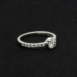 Load image into Gallery viewer, 50-Pointer Astrological Skin Touch Platinum Diamond Solitaire Ring JL PT 1222-A   Jewelove.US
