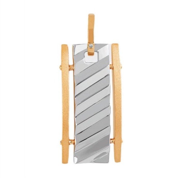 Men of Platinum | Pendant for Men with Rose Gold JL PT P 284