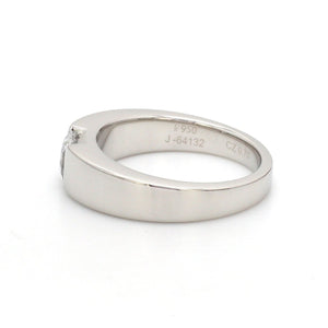 Customised Platinum Ring with AD